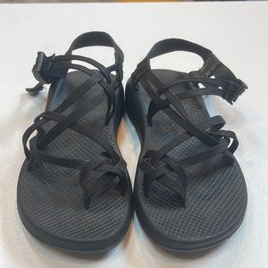 Womens black Chaco sandals